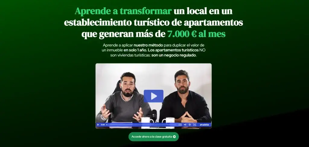 ejemplo de pagina con vsl
