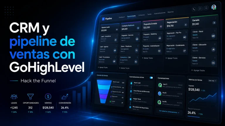 Go high level para gestion comercial